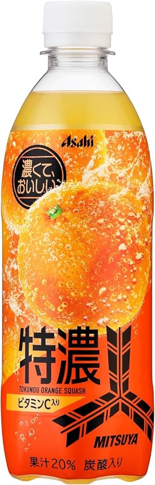 Amazon.co.jp: アサヒ飲料 三ツ矢 特濃オレンジスカッシュ PET
